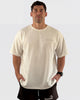 Polera Waffer OverSize Blanca