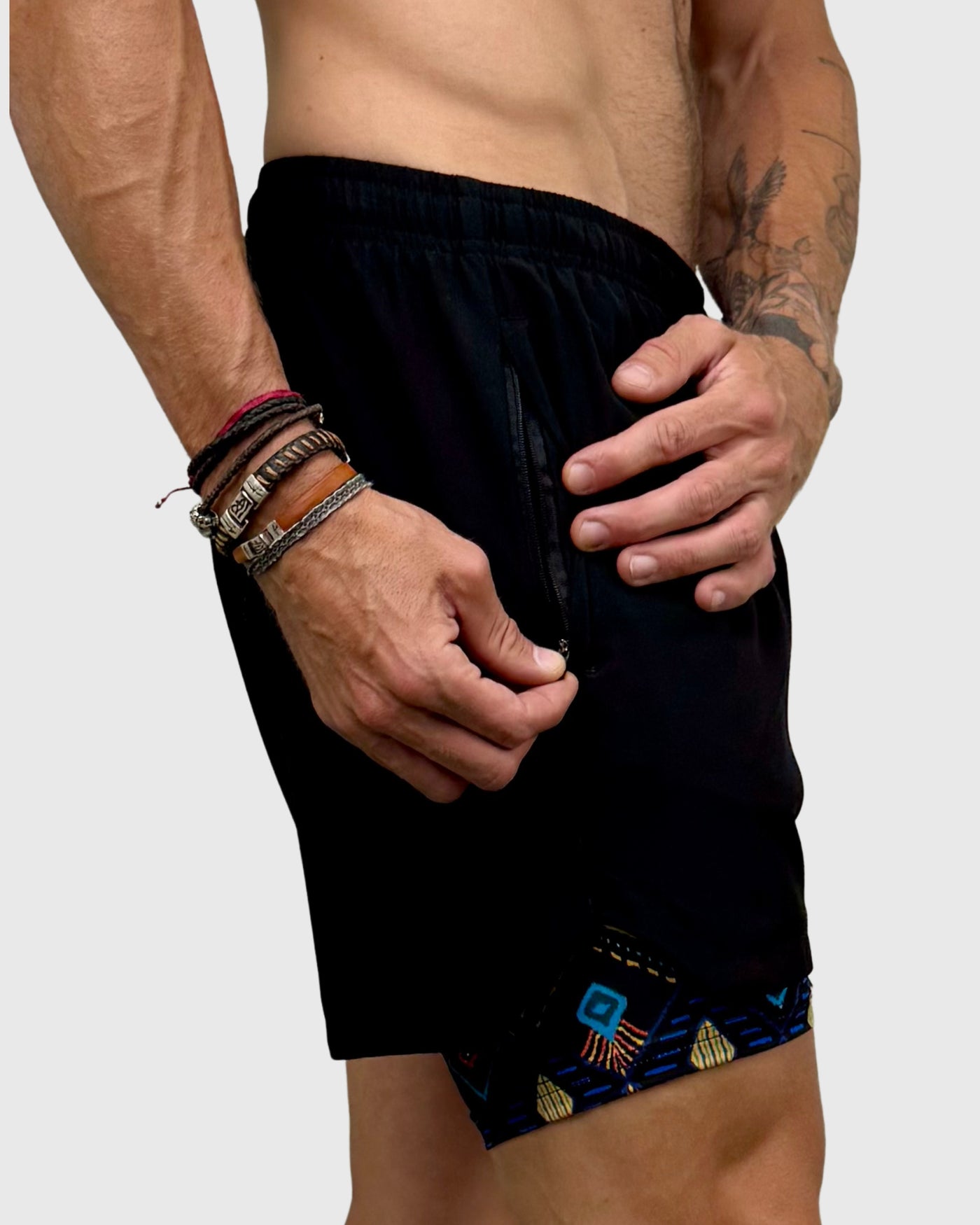 Eco Short 2 en 1 Zip Tribal