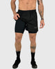 Short 2 en 1 Zip Max 5" Black