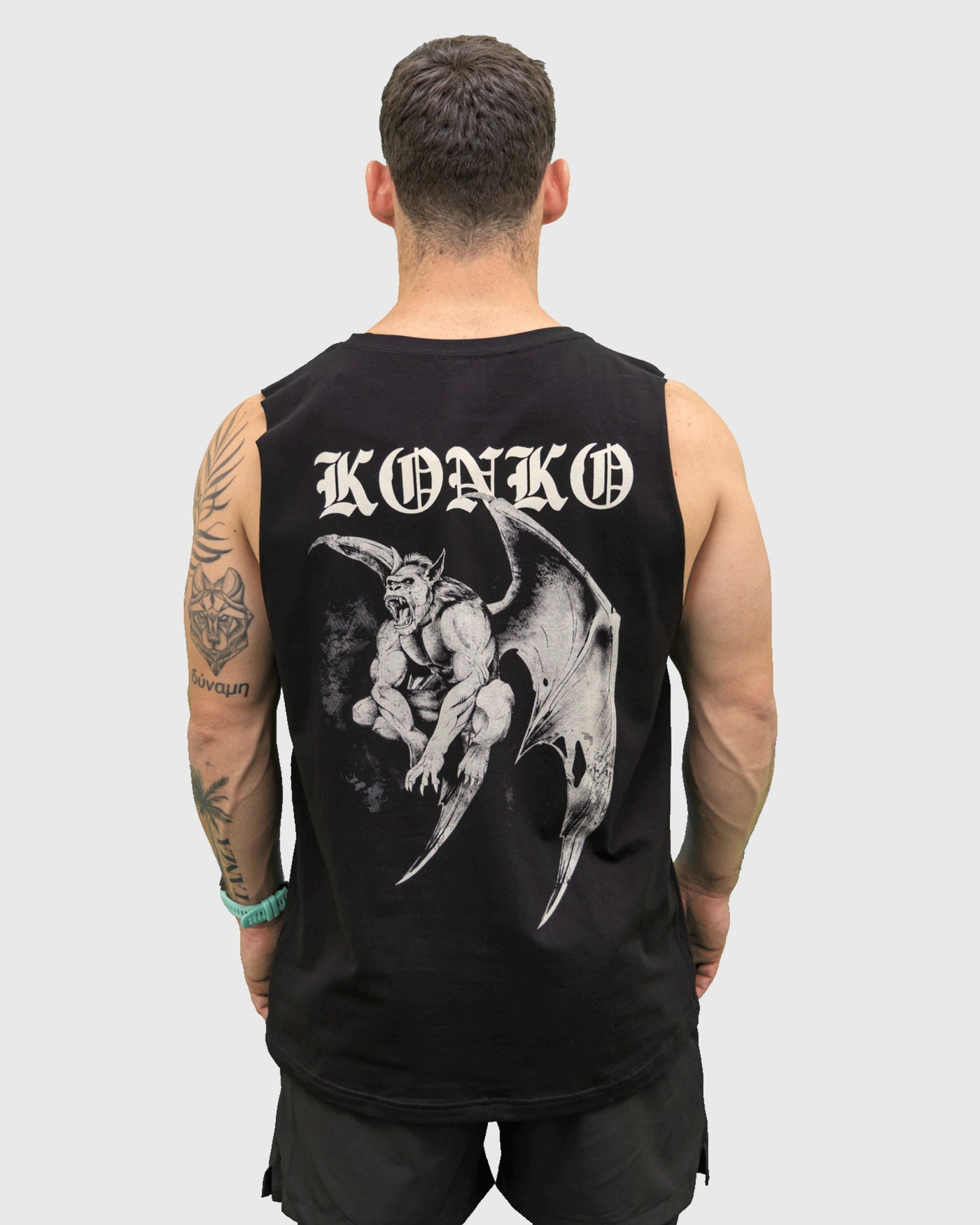 Sudadera Tank Gargola Negra konko