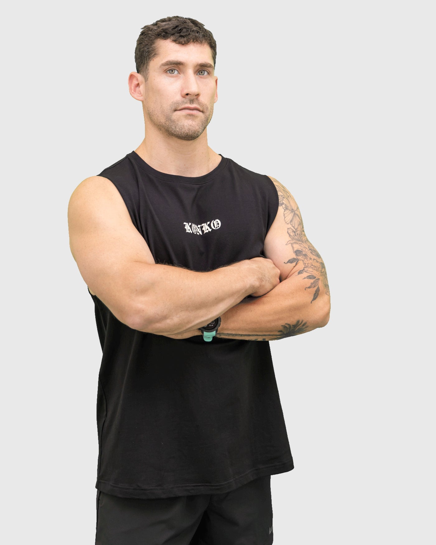 Sudadera Tank Gargola Negra konko