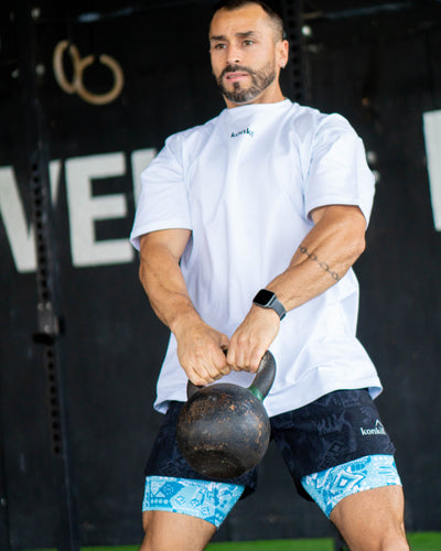 Eco Short 2 en 1 Zip Lagoon