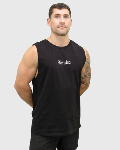 Sudadera Tank Hard Negra konko