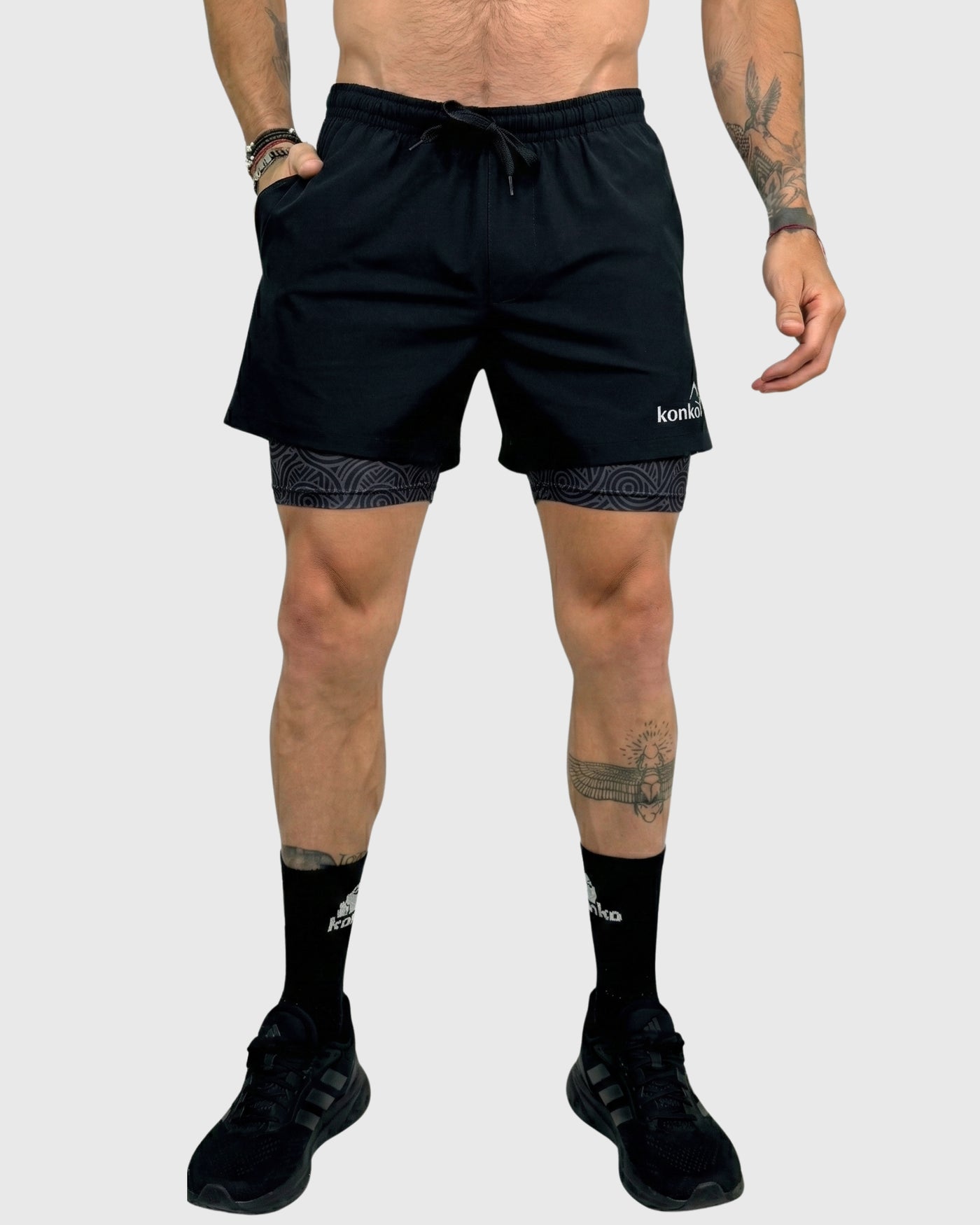 Eco Short 2 en 1 Perfect Black Bali