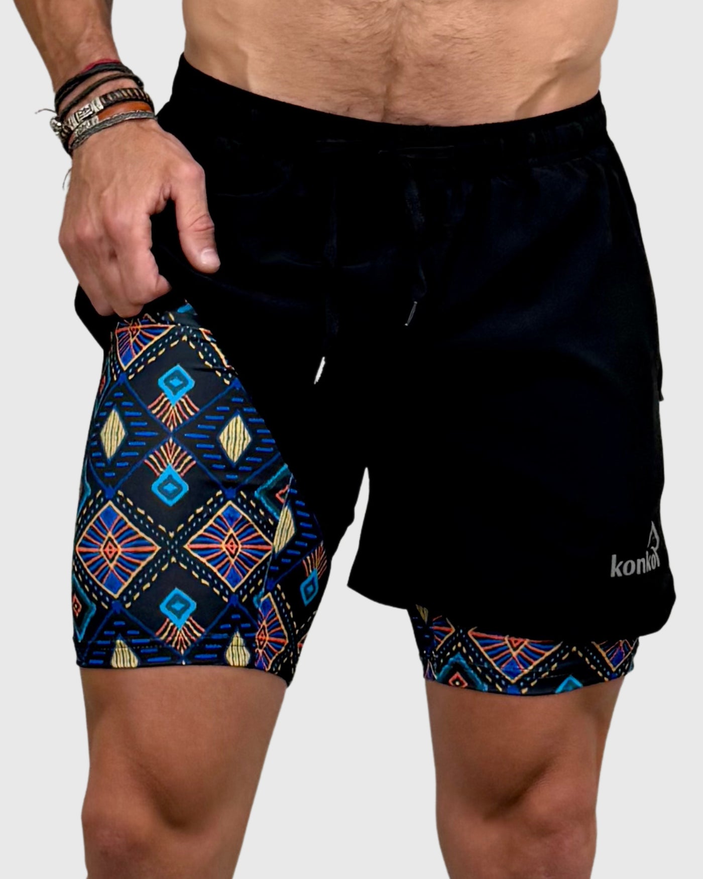 Eco Short 2 en 1 Zip Tribal