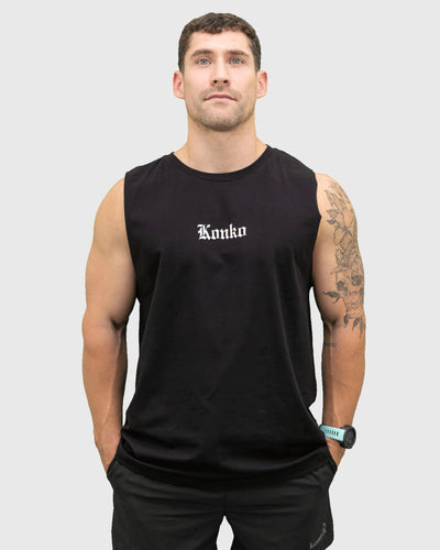 Sudadera Tank Hard Negra konko