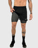 Short 2 en 1 Perfect Black Bali 4"