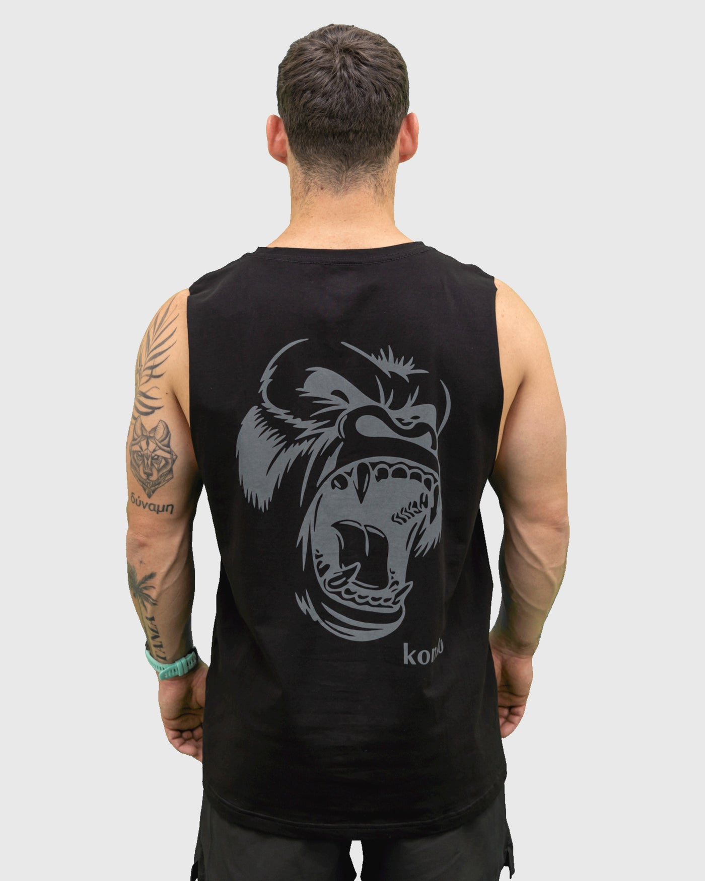 Sudadera Tank Wild Blur Negra konko