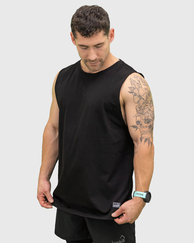 Sudadera Tank Wild Blur Negra konko