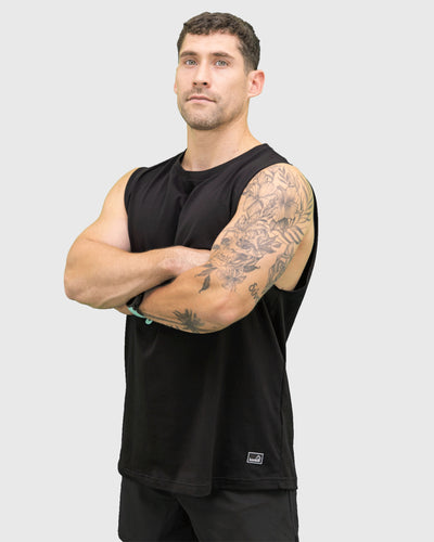 Sudadera Tank Wild Blur Negra konko