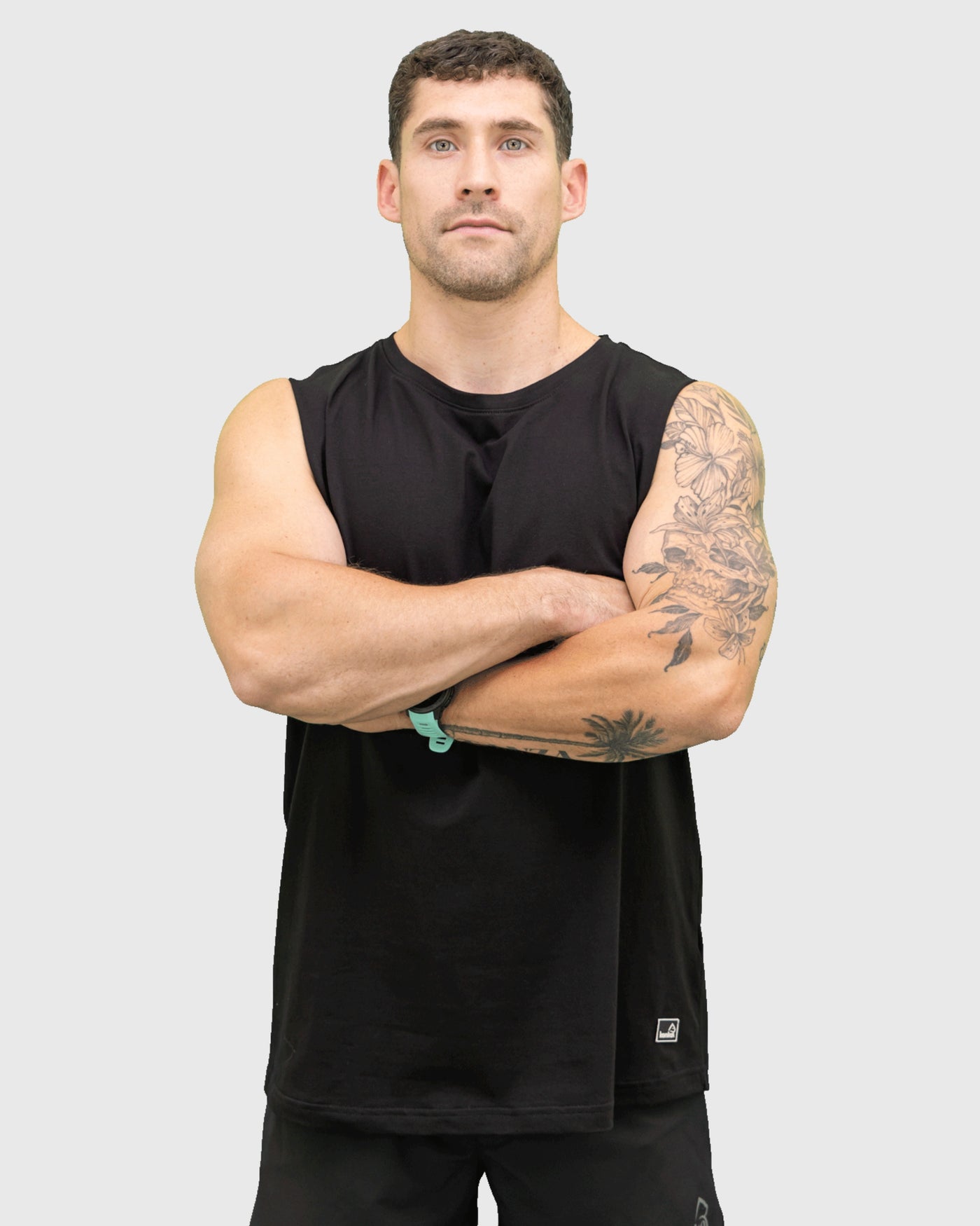 Sudadera Tank Wild Blur Negra konko