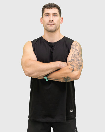 Sudadera Tank Wild Blur Negra konko