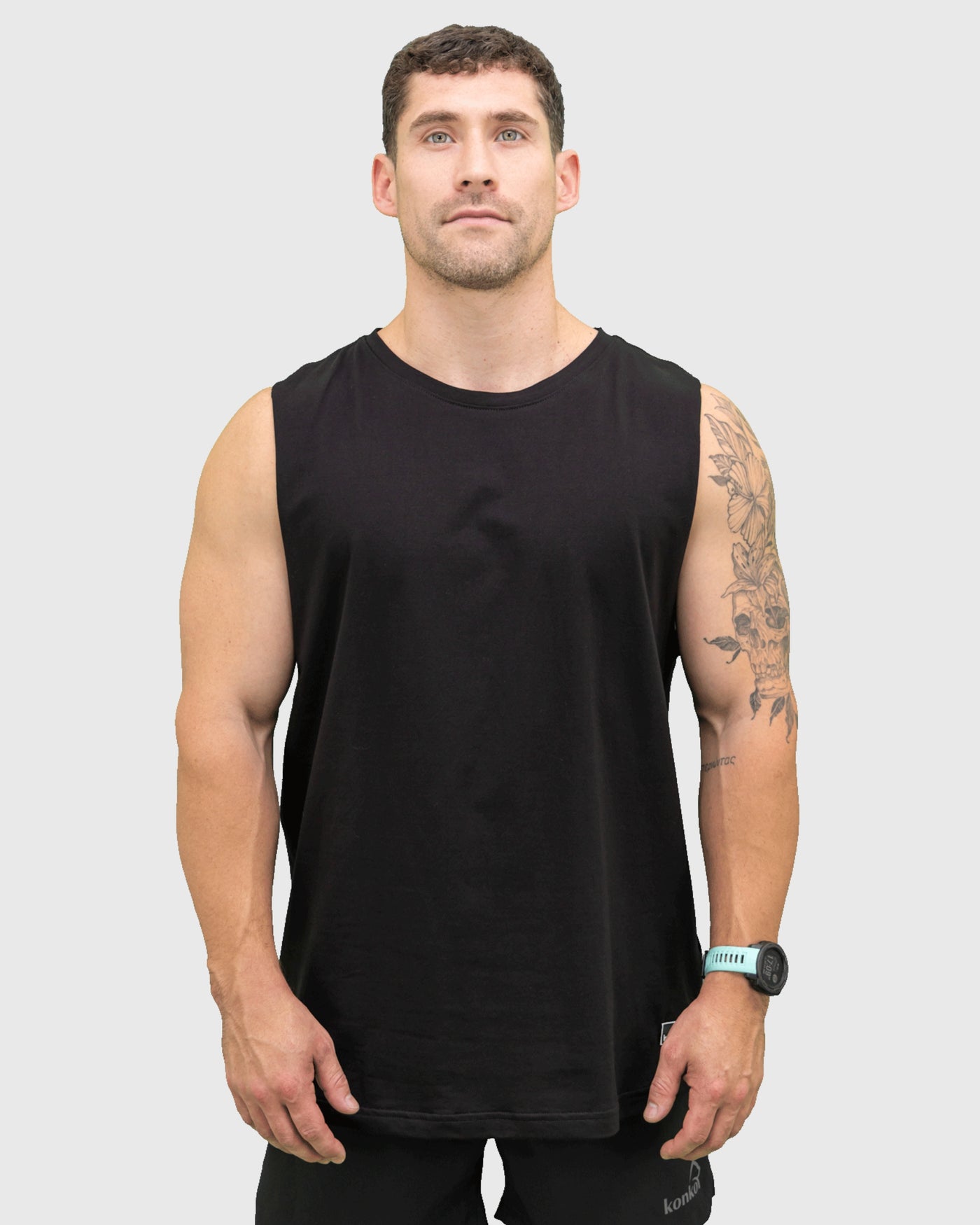 Sudadera Tank Wild Blur Negra konko