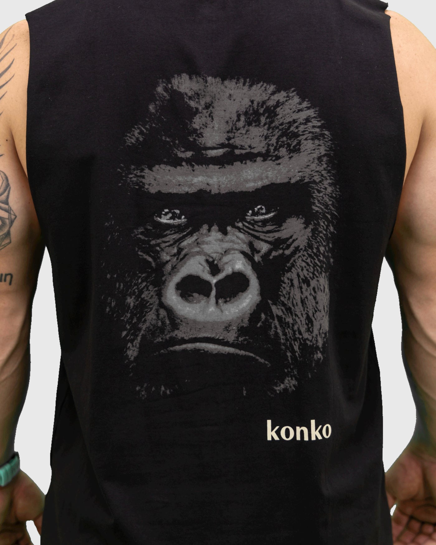 Sudadera Tank Wild Ultra Negra konko