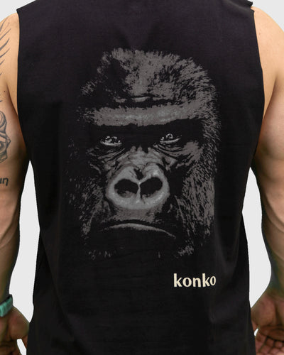 Sudadera Tank Wild Ultra Negra konko