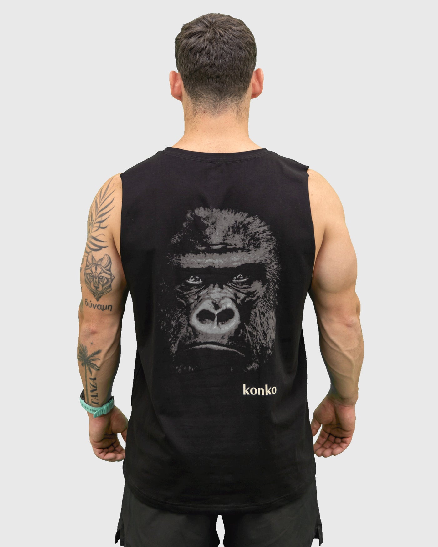 Sudadera Tank Wild Ultra Negra konko