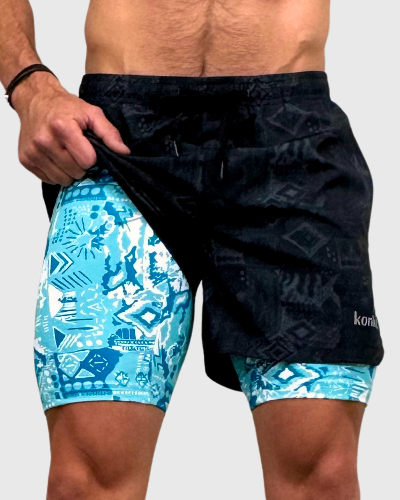 Eco Short 2 en 1 Zip Lagoon