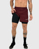 Short 2 en 1 Zip Max 5" Brick