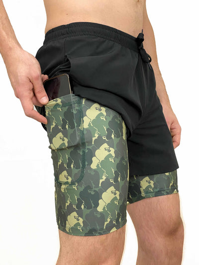 Eco Short 2 En 1 Gorila