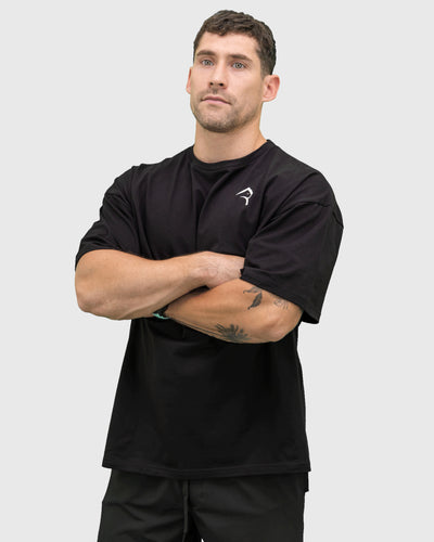 Polera Over Size Clasica Negra