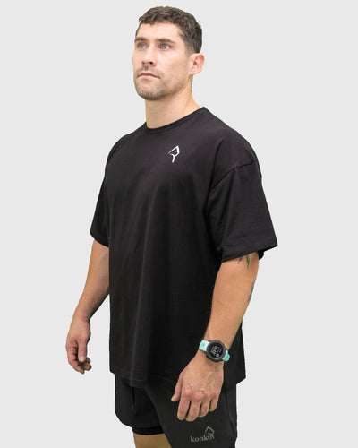 Polera Over Size Clasica Negra