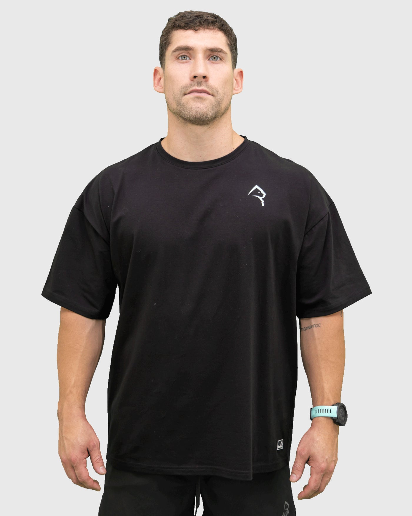 Polera Over Size Clasica Negra