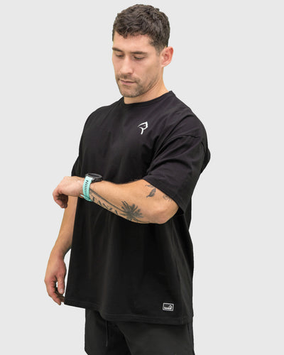 Polera Over Size Clasica Negra
