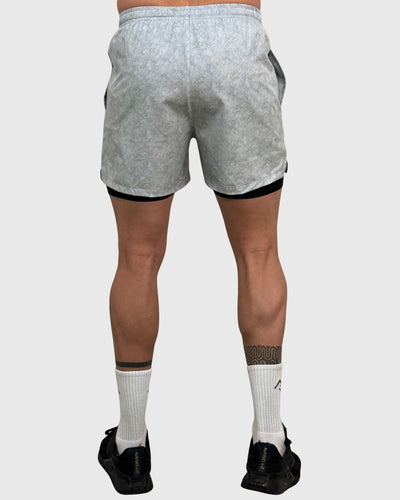 Eco Short 2 en 1 Perfect Gray