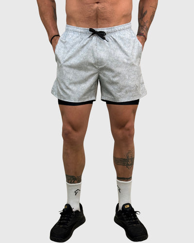 Eco Short 2 en 1 Perfect Gray
