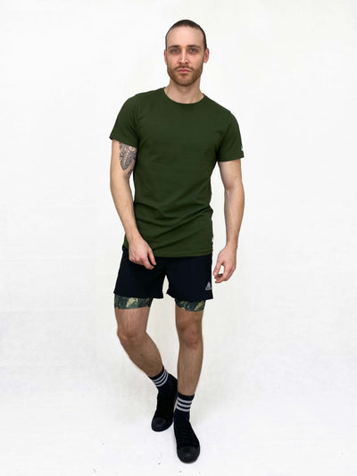 Polera Algodon Clasica Militar