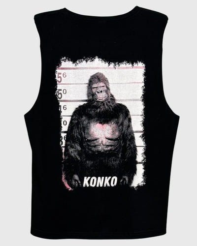 Sudadera Tank Wild Rogue Negra konko