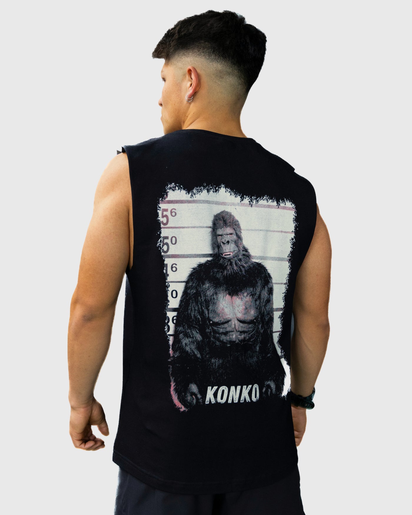 Sudadera Tank Wild Rogue Negra konko