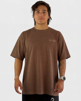 Polera Waffer OverSize Cafe