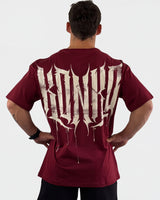 Polera Premium Cotton Revenge Burdeo