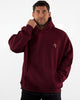 Poleron Canguro Relax Cotton Burdeo