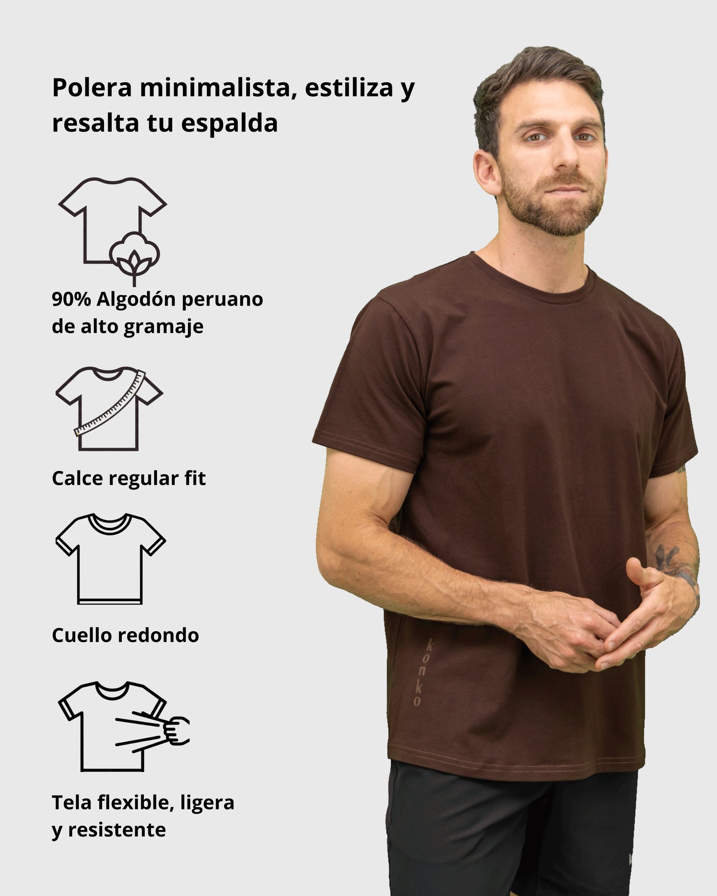 Polera Perfect Habano