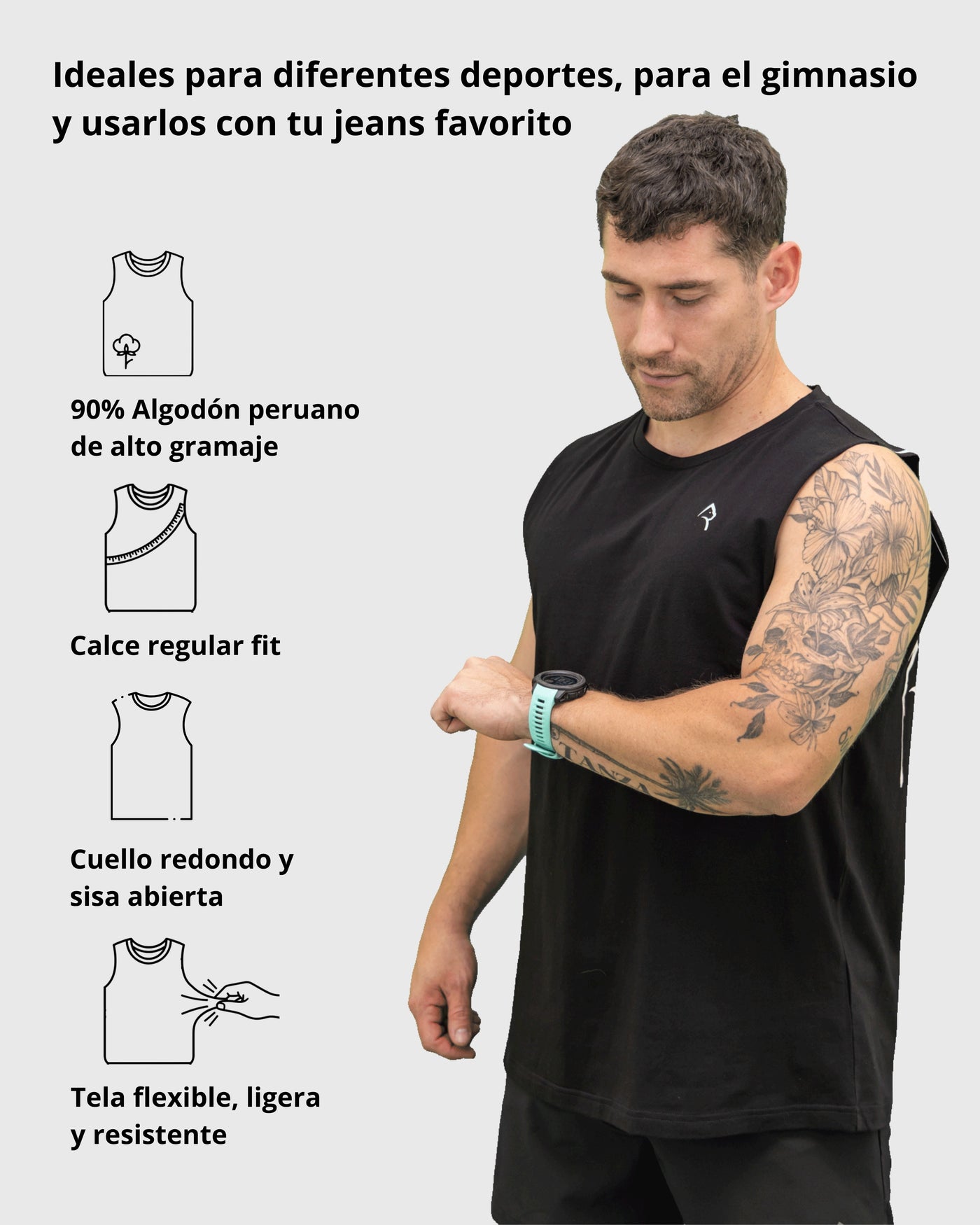 Sudadera Tank Revenge Negra konko