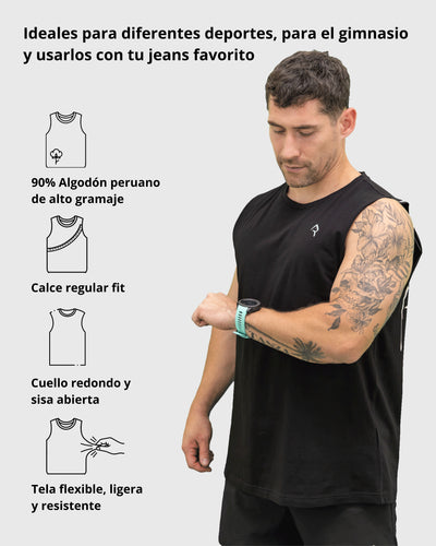 Sudadera Tank Revenge Negra konko