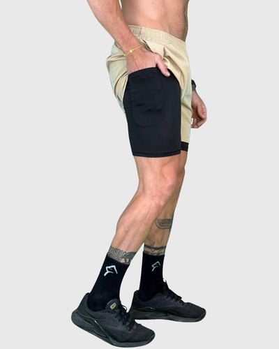Eco Short 2 en 1 Hyperflex Clay