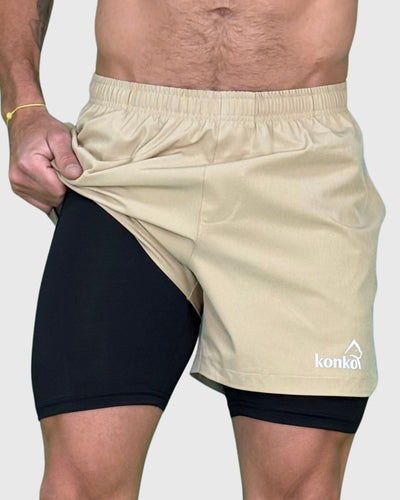 Eco Short 2 en 1 Hyperflex Clay