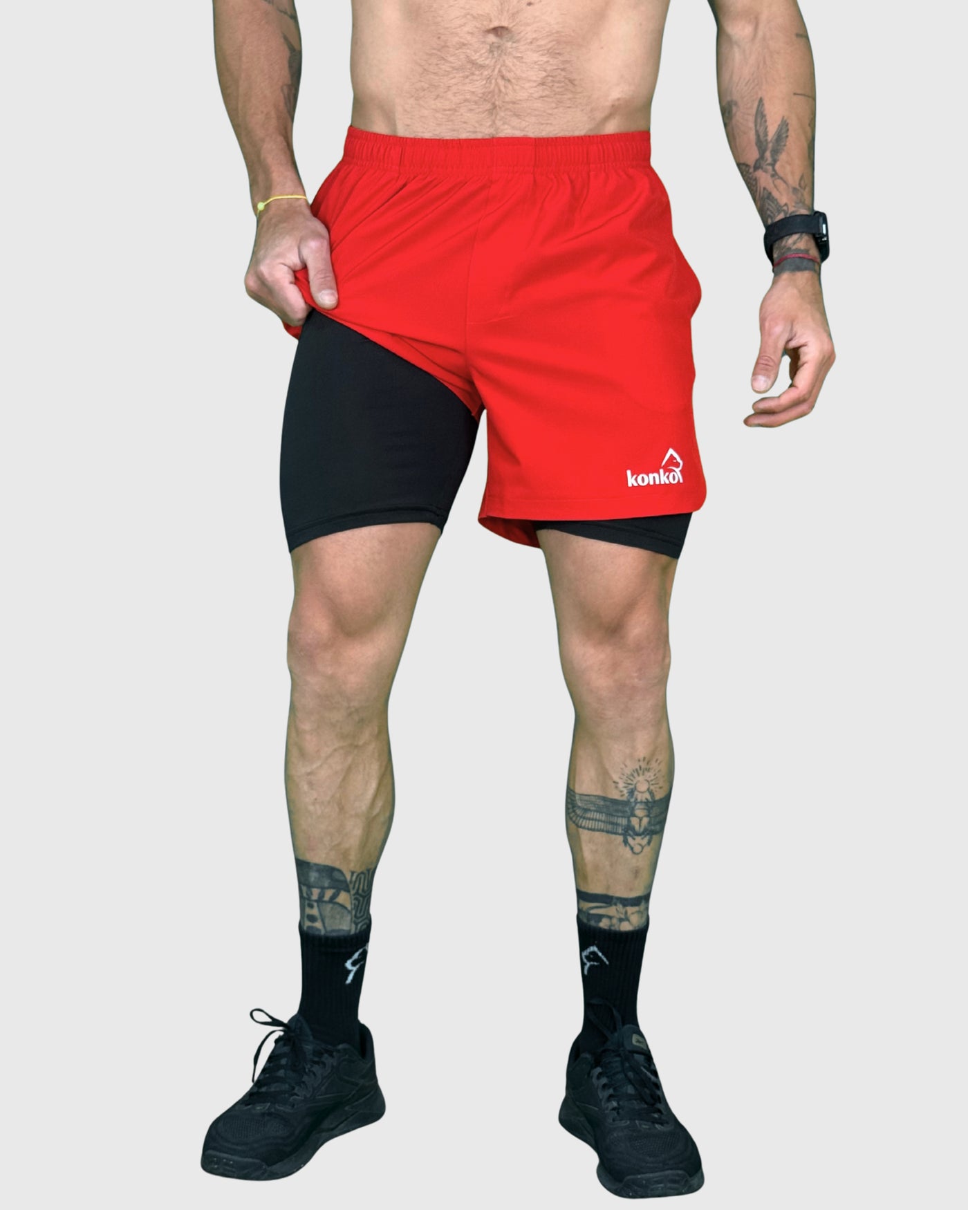 Eco Short 2 en 1 Hyperflex Red