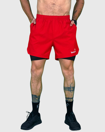 Eco Short 2 en 1 Hyperflex Red