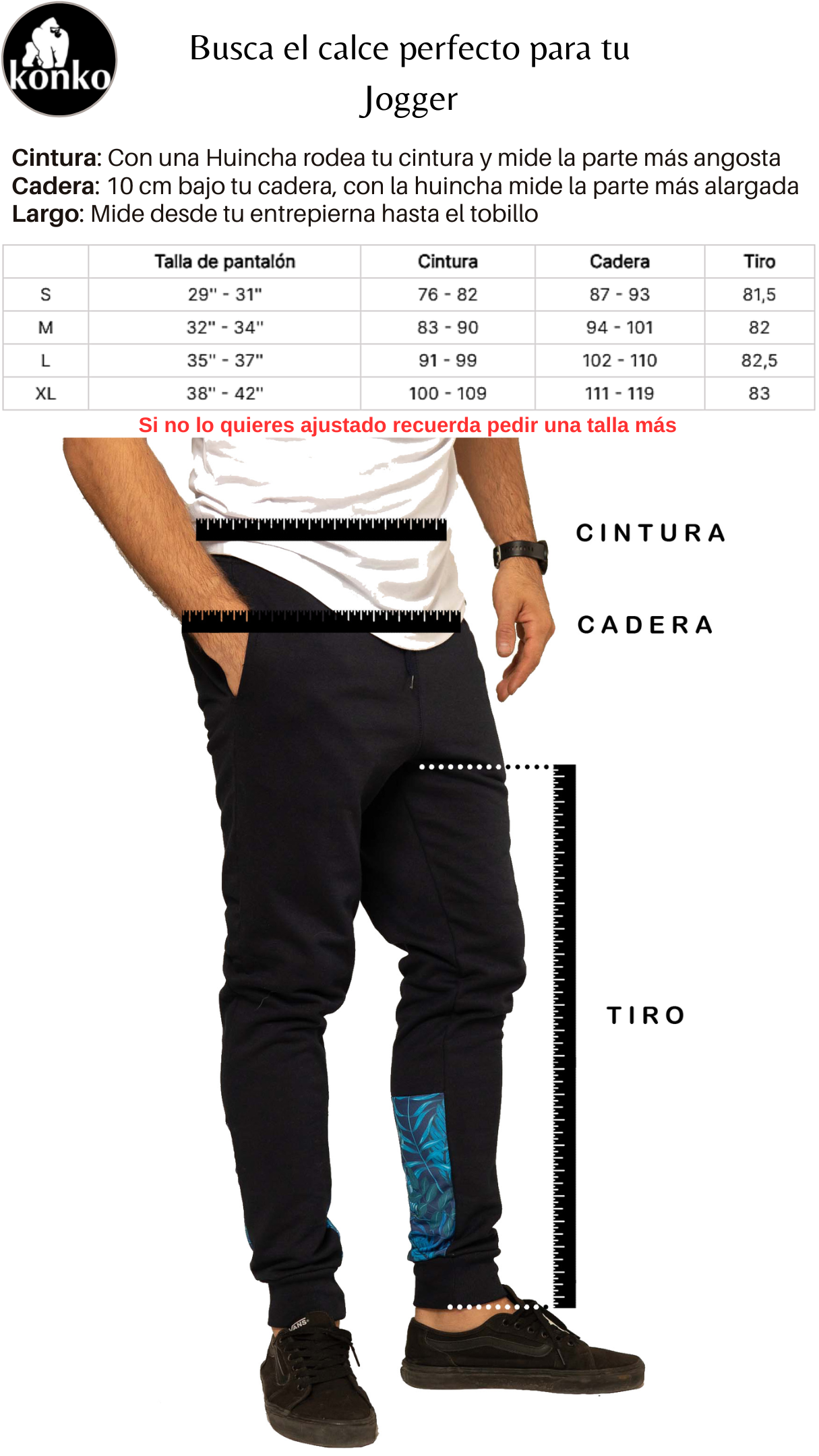 Jogger Relax Africa Negro