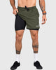 Short 2 en 1 Perfect Army 4"