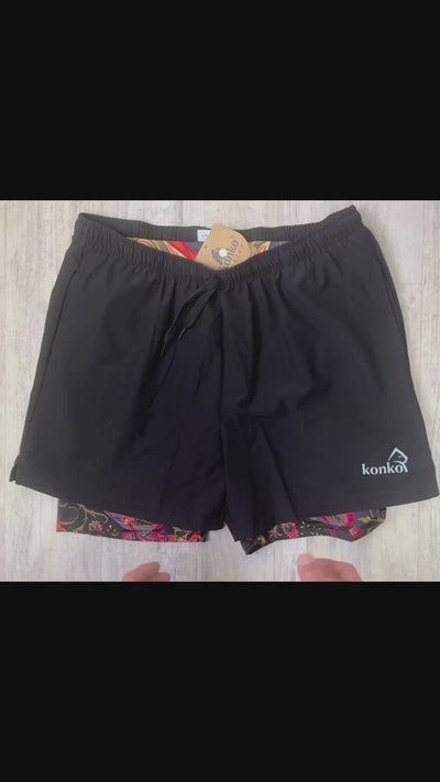 Eco Short 2 en 1 Paisley