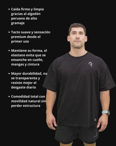 Polera Over Size Clasica Marengo