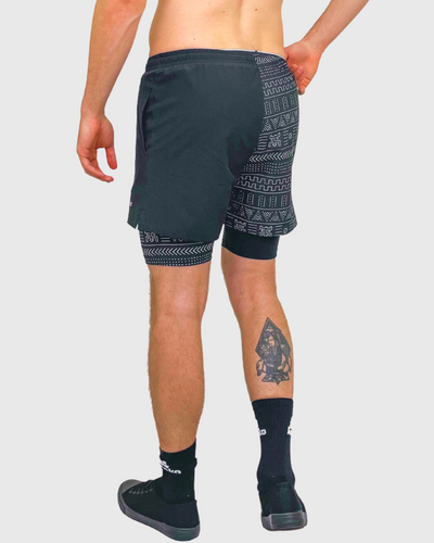 Eco Short 2 en 1 Mix Africa