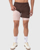 Short 2 en 1 Perfect Beige Africa 4"