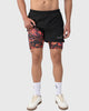 Short 2 en 1 Paisley 4"