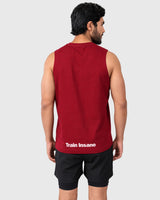 Sudadera Tank Clasica Burdeo
